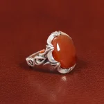 انگشتر عقیق یمن مردانه کد 26166