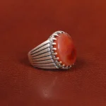 انگشتر عقیق یمن مردانه کد 26188