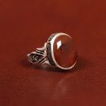 انگشتر عقیق یمن مردانه کد 26189