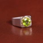 انگشتر زبرجد مردانه کد 26246