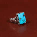 انگشتر فیروزه شجری مردانه کد 26272