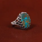 انگشتر فیروزه شجری مردانه کد 26289