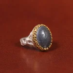 انگشتر حدید مردانه کد 26406