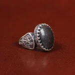 انگشتر حدید مردانه کد 26417