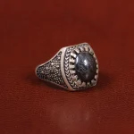 انگشتر حدید مردانه کد 26420