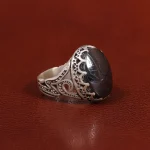 انگشتر حدید مردانه کد 26421