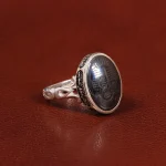 انگشتر حدید مردانه کد 26426