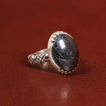 انگشتر حدید مردانه کد 26430