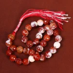 تسبیح آبسیدین لکه برفی کد 26528