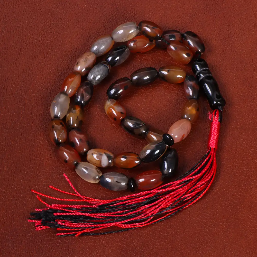 تسبیح عقیق سلیمانی کد 26529