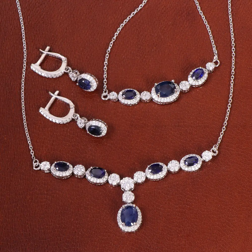 سرویس یاقوت کبود سنتاتیک زنانه کد 26603