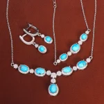 سرویس فیروزه زنانه کد 26605