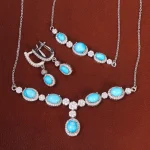 سرویس فیروزه زنانه کد 26606