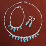 سرویس فیروزه زنانه کد 26646