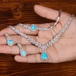 سرویس فیروزه زنانه کد 25977