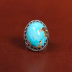 انگشتر فیروزه شجری مردانه کد 26031