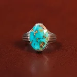 انگشتر فیروزه شجری مردانه کد 26036