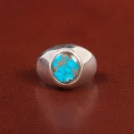 انگشتر فیروزه شجری مردانه کد 26086