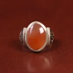 انگشتر عقیق یمن مردانه کد 26149