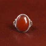 انگشتر عقیق یمن مردانه کد 26158