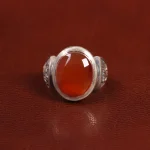 انگشتر عقیق یمن مردانه کد 26162