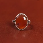 انگشتر عقیق یمن مردانه کد 26182