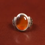 انگشتر عقیق یمن مردانه کد 26192