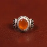 انگشتر عقیق یمن مردانه کد 26201