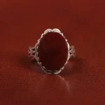 انگشتر عقیق یمن مردانه کد 26204