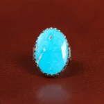 انگشتر فیروزه شجری مردانه کد 26295