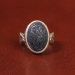 انگشتر حدید مردانه کد 26391