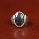 انگشتر حدید مردانه کد 26394