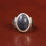 انگشتر حدید مردانه کد 26400