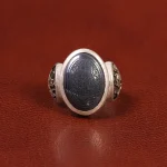 انگشتر حدید مردانه کد 26404