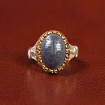 انگشتر حدید مردانه کد 26406