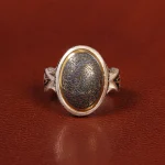 انگشتر حدید مردانه کد 26412