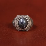 انگشتر حدید مردانه کد 26420