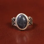 انگشتر حدید مردانه کد 26422