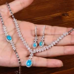 سرویس فیروزه زنانه کد 26432