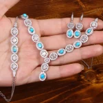 سرویس فیروزه زنانه کد 26497