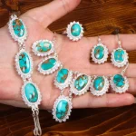 سرویس فیروزه زنانه کد 26590