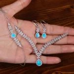 سرویس فیروزه زنانه کد 26598