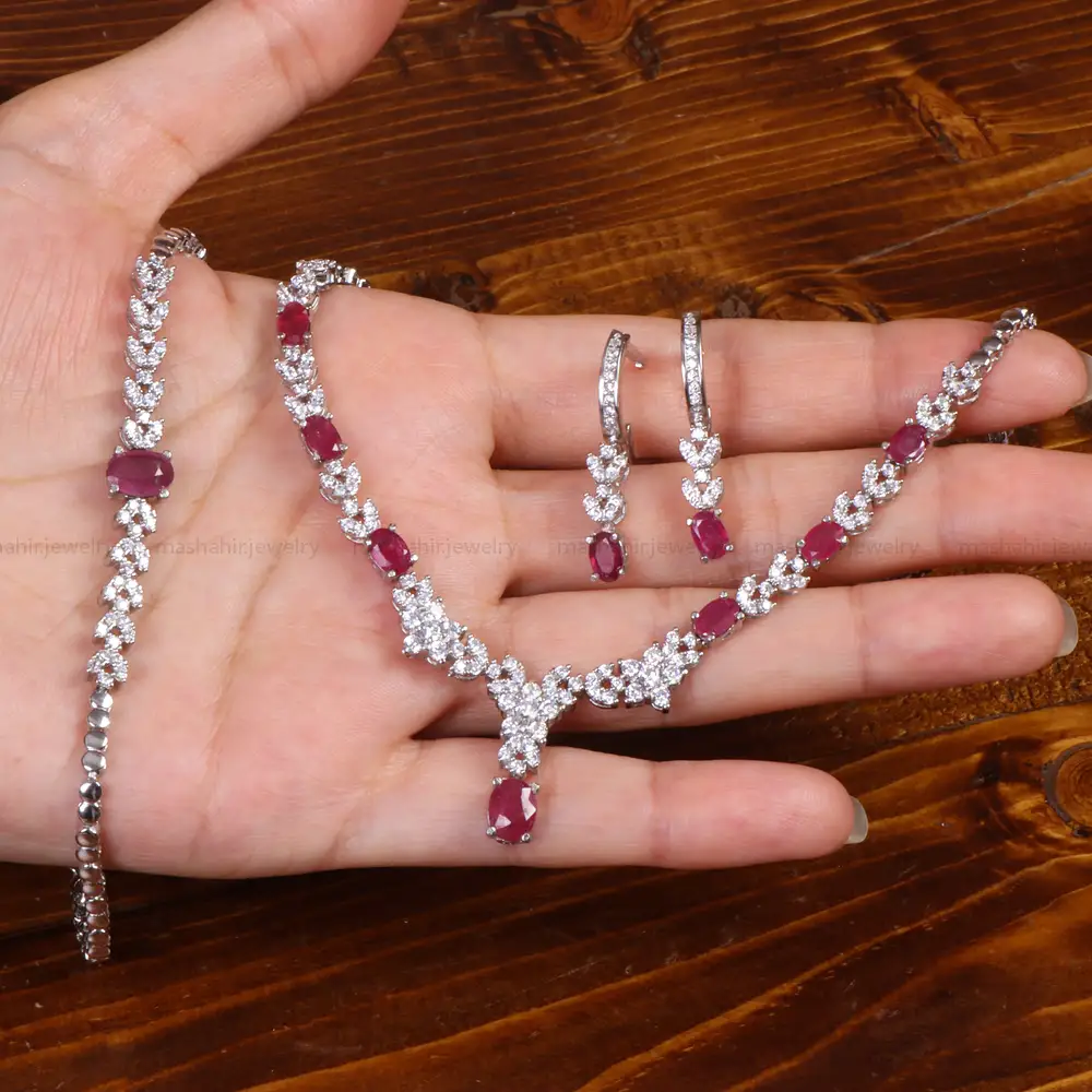 سرویس یاقوت سرخ زنانه کد 26600