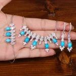 سرویس فیروزه زنانه کد 26644