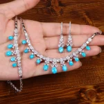 سرویس فیروزه زنانه کد 26646