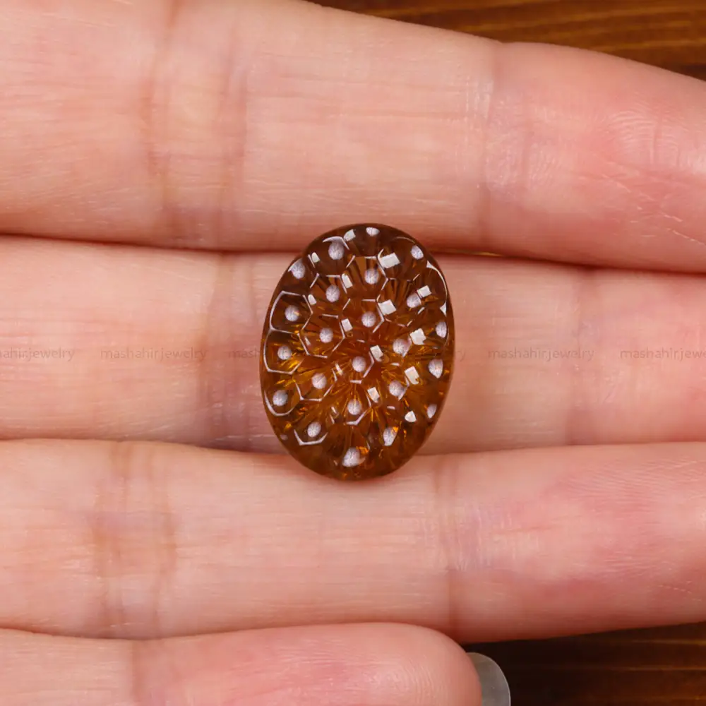 نگین سیترین کد 26748