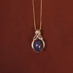 گردنبند اوپال زنانه طلا کد 26816