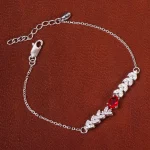 دستبند طرح یاقوت زنانه کد 26819