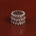 انگشتر النگو نقره زنانه کد 27038