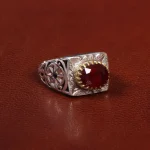 انگشتر عقیق مردانه کد 27214